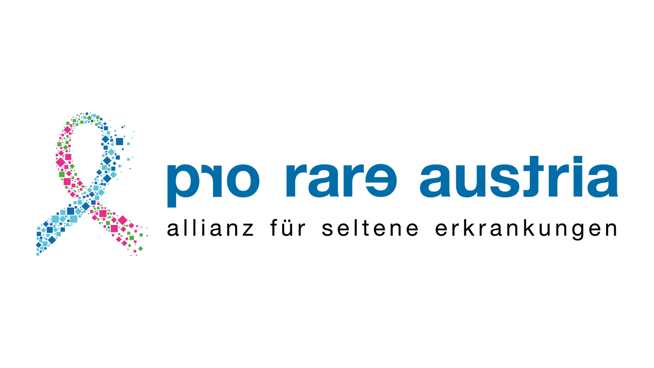 Logo: Pro Rare Austria, Allianz für seltene Erkrankungen – zur externen Website